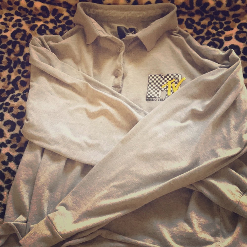 vintage mtv crop top